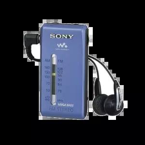 소니 SRF-S84 휴대용 AM FM 포켓 라디오 미니 아날로그 건전지식