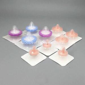 일회용 멸균 주사기 필터, 나일론, PES, PTFE 멤브레인 니들 조리개 0.22um, 0.45um, 13mm, 25mm, 50 개/로