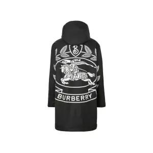 버버리 ANDERTON 백 로고 후드 패딩 자켓 블랙 149783693