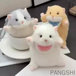 3color귀여운 말랑 햄스터 인형 키체인 가방 걸이KLOP