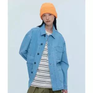 OUTDOOR PRODUCTS 데님 워크 자켓 (라이트블루)