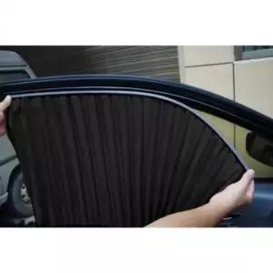 [CAR] 차량용 햇빛가리개 자석 카커튼 4개 세트 블랙