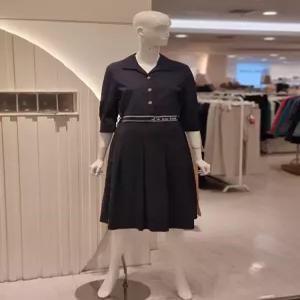 [크로커다일레이디]밴딩 셔츠카라 원피스 CLEMOP104_ess