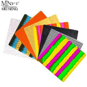 MNFT 2Pcs 플라이 타이 바닷물 낚시 보조 지그 후크 스 트리머 스커트 루어 만 호환들기 재료 실리콘 시트