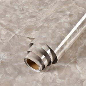 자가 접착 대리석 벽지 방수 및 오일프루프 PVC 비닐 스티커 주방용 붙였다 떼었다 간편 설치