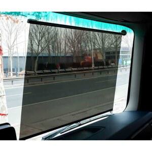 대형 트럭 버스 햇빛가리개 40x55cm 아래 투명 앞유리 선바이저 고화질 화물차 필름 자외선 45cm