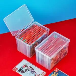 닌텐도 스위치 게임 카트리지 보관함 투명 플라스틱 9장 수납 케이스 스위치 게임칩 정리함
