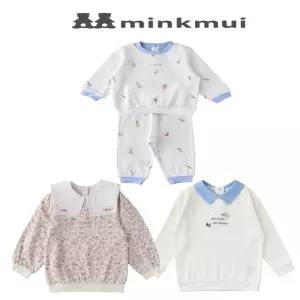 [롯데백화점]밍크뮤 상하복,티셔츠3종택1[백일,돌,선물,어린이집등원룩]36113-610-01,03,05IC