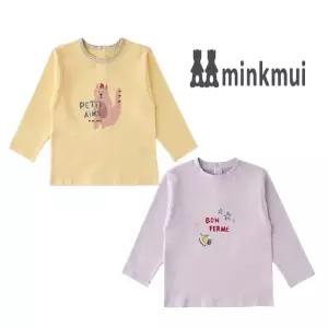 [롯데백화점]밍크뮤 밍크뮤티셔츠2종택1 [백일,돌,선물,어린이집등원룩] 36115-330-01,02IC