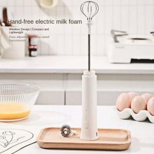 소형 USB 충전식 휴대용 우유 거품기 커피 바리스타용 스틸 새로운 스타일 비터 전동 스테인리스 도구