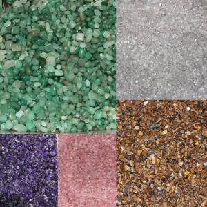 1팩 100g 천연 크리스탈 분쇄 된 돌 자수정 에너지 부처님 장식품, 물고기 탱크 및 꽃 냄비 장식