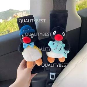 3종 귀여운 핑구 안전벨트커버 자동차장식품 차량용 장식인형