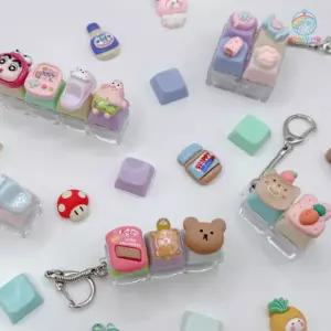 DIY만들기 동대문 키캡키링 만들기 키캡 파츠 꾸미기 키홀더 피젯토이