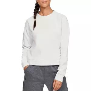 [언더아머]언더아머 여성 리커버리 플리스 크루넥 맨투맨 1344169-112