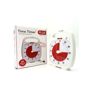 타임타이머 플러스 60분 구글 타이머 새로운 시각적 탁상 이중 TIMETIMER 사무실