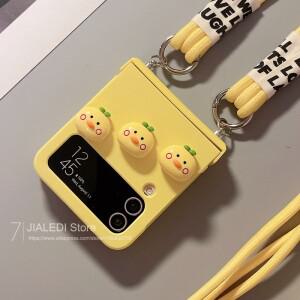 삼성 호환 갤럭시 Z 플립 3 4 5 6 7 z플립7 커버호환용 크로스바디 랜야드 힌저 폰 케이스