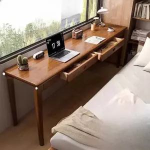 원목 창가 테이블 우드 월넛 서랍 원목창가테이블