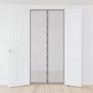 방충문 현관방충망 자석 출입구 여름 문방충망 그레이