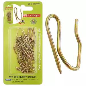 커튼핀 커텐핀0713 이엠 커튼침 커튼고리 부자재 고정