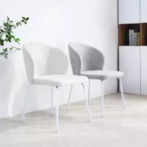 일루일루 스카 미카 트윌 패브릭 식탁 의자 미드센츄리 인테리어 카페