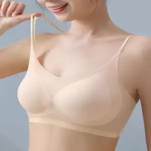 여성 심리스 노와이어 울트라 메쉬 브라 여름 속옷 여성속옷 여름속옷 여자속옷