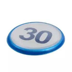 (1-50) 원형 번호판스티커 숫자번호판 사물함 목욕탕