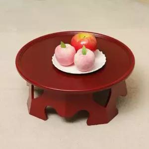 단청공예 모루 원형 팔각 다과상