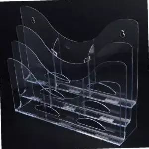 책자 정리대 브로셔 서류 꽂이 파티션 부동산 안내문