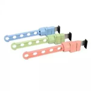 [생활] 옷걸이 창문틀 틈새 이동형 공간활용 가방 수납 행거