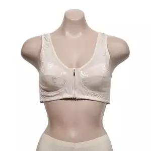 꽃무늬 앞지퍼 노와이어 런닝형 A컵 브라 편안한속옷 깔끔 여성브라 여성속옷 예쁜속옷