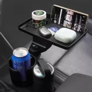 [CAR] 자동차 컵홀더 트레이 차량용 멀티 선반 수납 테이블