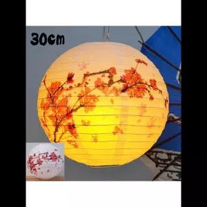 호환  사쿠라 매화 종이 랜턴 웨딩 기념식당 장식 축제 행사용 걸이 장식품