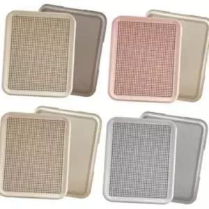 [반려] 용품 플라스틱 강아지 애견 배변훈련 배변판 분리형 실내견 중형