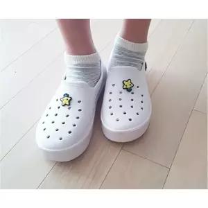 꾹4  깔끔 가벼운 실내 만능 운동화 실내화 하얀실내화