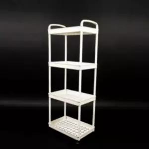 [JED] 틈새 바퀴달린 세탁실 4단 주방 이동식선반 수납 선반 팬트리 트롤리 수납장 바퀴선반 진열대