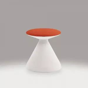 퍼시스 FUNGUS 펑거스 고정형 스툴 화이트 CH0022W 458