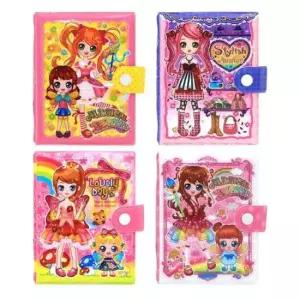 [문구/오피스] 4종 아바타꾸미기 캐릭터 놀이 코디 옷입히기 스티커북다이어리 아바타 추억의