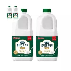 플레인 요거트 서울우유 x 4입 순수 1.8L 서울우유