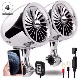 블루투스 오토바이스피커 300W 블랙 라디오 오토바이 앰프