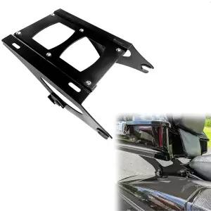 호환  Harley Touring Road King Street Glide Road 2014-upBlackChrome용 분리형 2 Two Up Tour Pak Pack