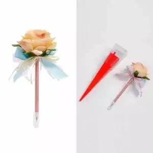 [문구/오피스] 세트 컬러 장미 볼펜 디자인 피치 필기구 선물용