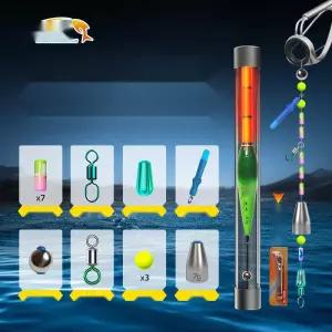 전자찌 구멍찌 채비세트 반유동 낚시소품세트