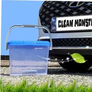 다용도 수납박스 크린몬스터 18리터 세차박스 대용량