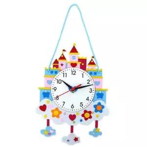 만들기 TBZ 만들기대장-성 부직포 시계만들기