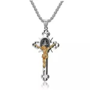 신우선물 TBZ 그리스도 예수 십자가 천주교 체인목걸이