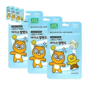 아이스겔밴드 라이언 3개 x 18매입 아이싱겔 모기