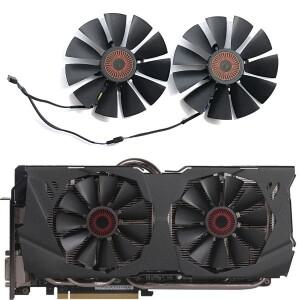 95MM FD10015H12S 0.55A 5Pin GTX980 쿨러 팬 ASUS STRIX GTX 970 980 780 TI R9 380 그래픽 비디오 카드