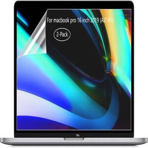 맥북 호환 프로 16인치 M1M2 M3 M4 A3403(터치 ID 및 터치 바 포함) 호환 안티 글레어 스크린 보호필름 2팩