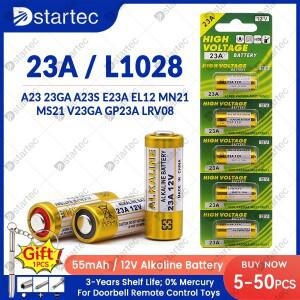 5PCS-50PCS 55mAh 23A 12V 배터리 원격 제어 장난감 건식 알카라인 A23 EL12 MN21 L1028 LRV08