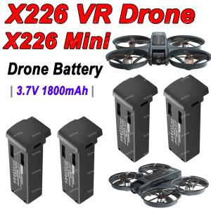 X226/X226 VR 드론 배터리 X226 RC 쿼드콥터 교체 액세서리 부품용 3.7V 1800MAh